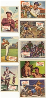 1954 Topps "Scoop" Complete Set (156) Featuring Babe Ruth